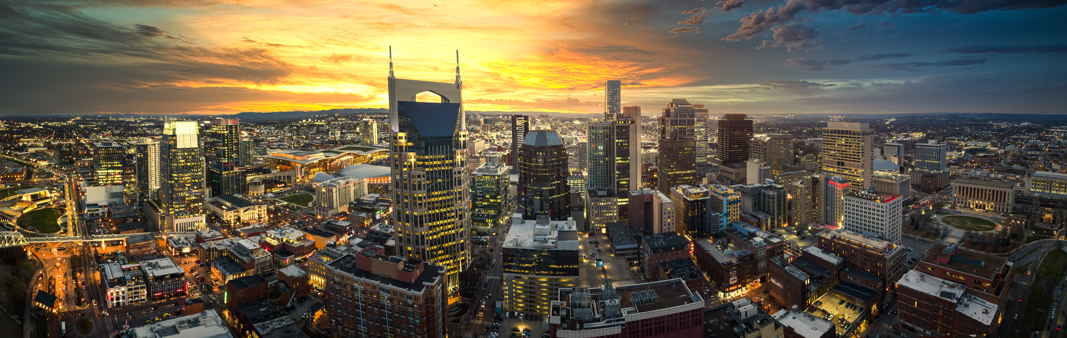 Nashville, TN skyline